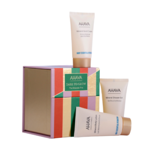 AHAVA DARE TO GLOW THE MINERALS TRIO DOVANŲ RINKINYS
