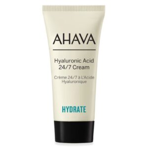 AHAVA HYDRATE 24/7 VEIDO KREMAS SU HIALURONO RŪGŠTIMI, 15 ML