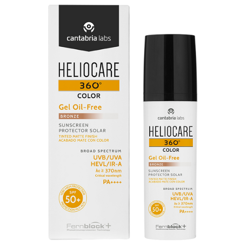 HELIOCARE 360 OIL-FREE APSAUGINIS GELIS SPF50+, 50 ML (Bronze) - Image 3