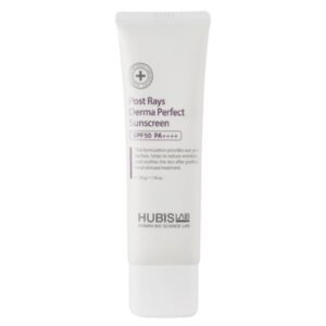 HUBISLAB POST RAYS DERMA PERFECT VEIDO KREMAS NUO SAULĖS SPF 50, 50 G