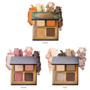 INIKA ORGANIC AKIŲ ŠEŠĖLIŲ PALETĖ – Sunset, 5 g