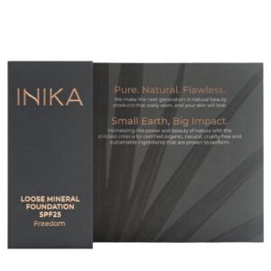 INIKA ORGANIC BIRI MINERALINĖ PUDRA SPF 25 – Freedom, 0.7 g