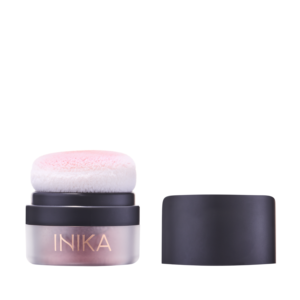INIKA ORGANIC MINERALINIAI SKAISTALAI SU PAGALVĖLE – Rosy Glow, 3 g