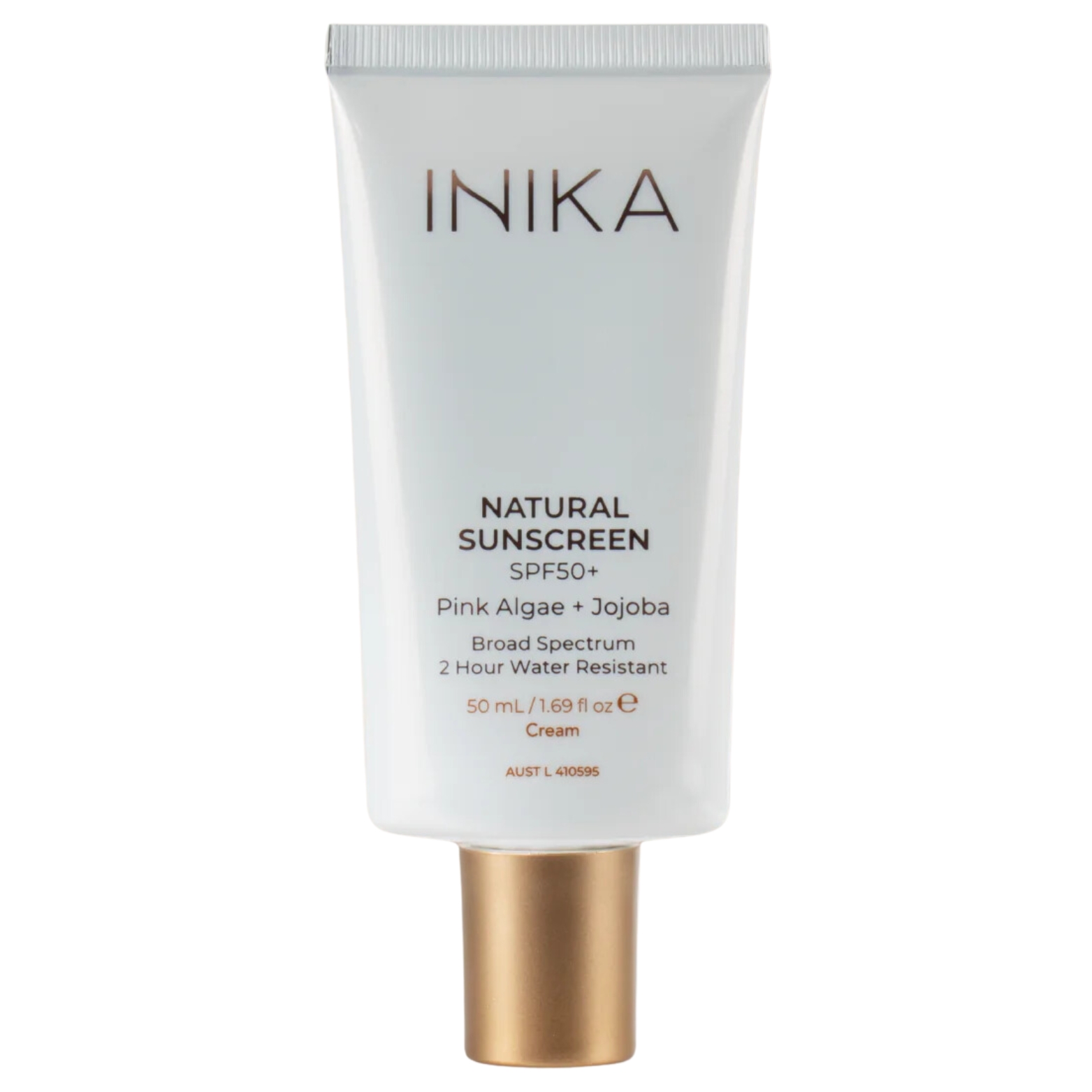 INIKA ORGANIC NATŪRALUS APSAUGINIS VEIDO KREMAS NUO SAULĖS SPF50+, 50 ml