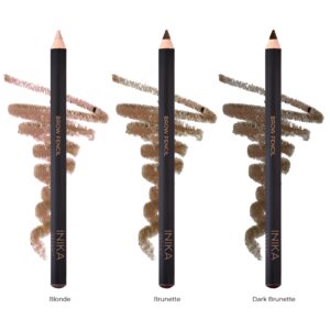 INIKA ORGANIC ANTAKIŲ PIEŠTUKAS – Dark Brunette, 1.1 g