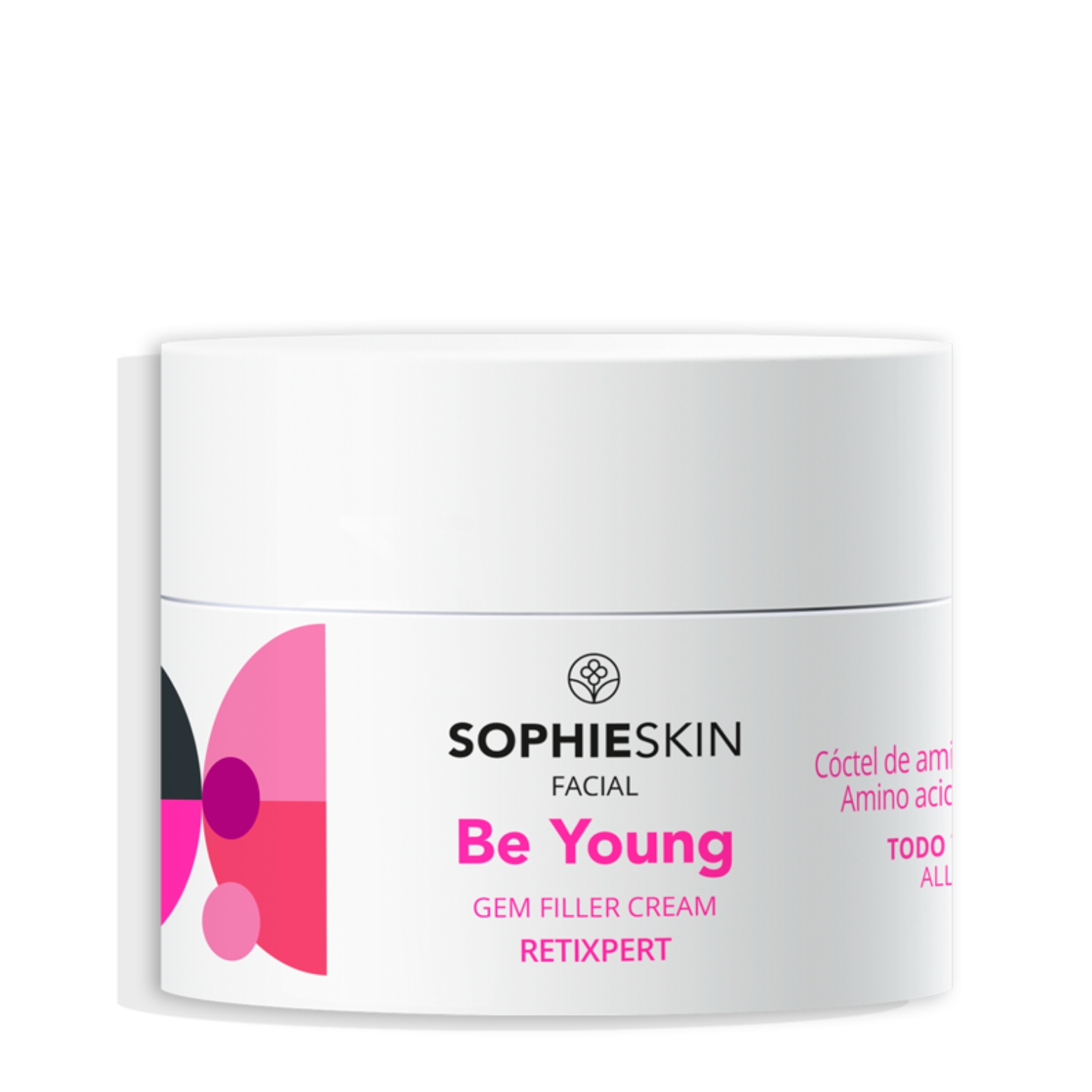 SOPHIE SKIN BE YOUNG GEM FILLER VEIDO KREMAS SU AMINO RŪGŠTIMIS IR VITAMINAIS, 50 ML