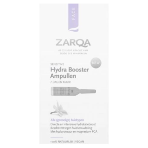 ZARQA HYDRA BOOSTER AMPULĖS, 7 DIENŲ PRIEŽIŪRA