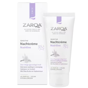 ZARQA MAITINAMASIS NAKTINIS VEIDO KREMAS, 50 ML