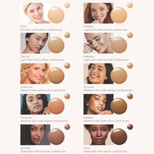 INIKA ORGANIC SERUMINIS MAKIAŽO PAGRINDAS – Brilliant, 25 ML