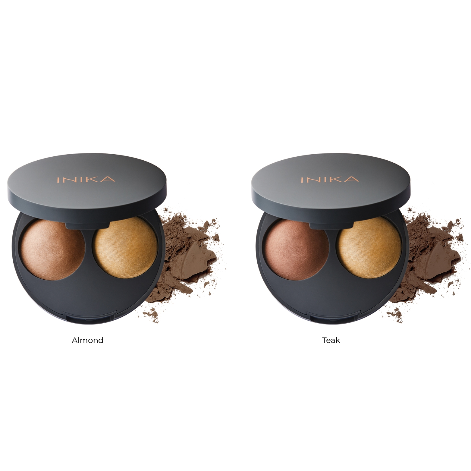 INIKA ORGANIC KOMPAKTINĖ KONTŪRAVIMO PRIEMONĖ - Almond, 5 G - Image 3