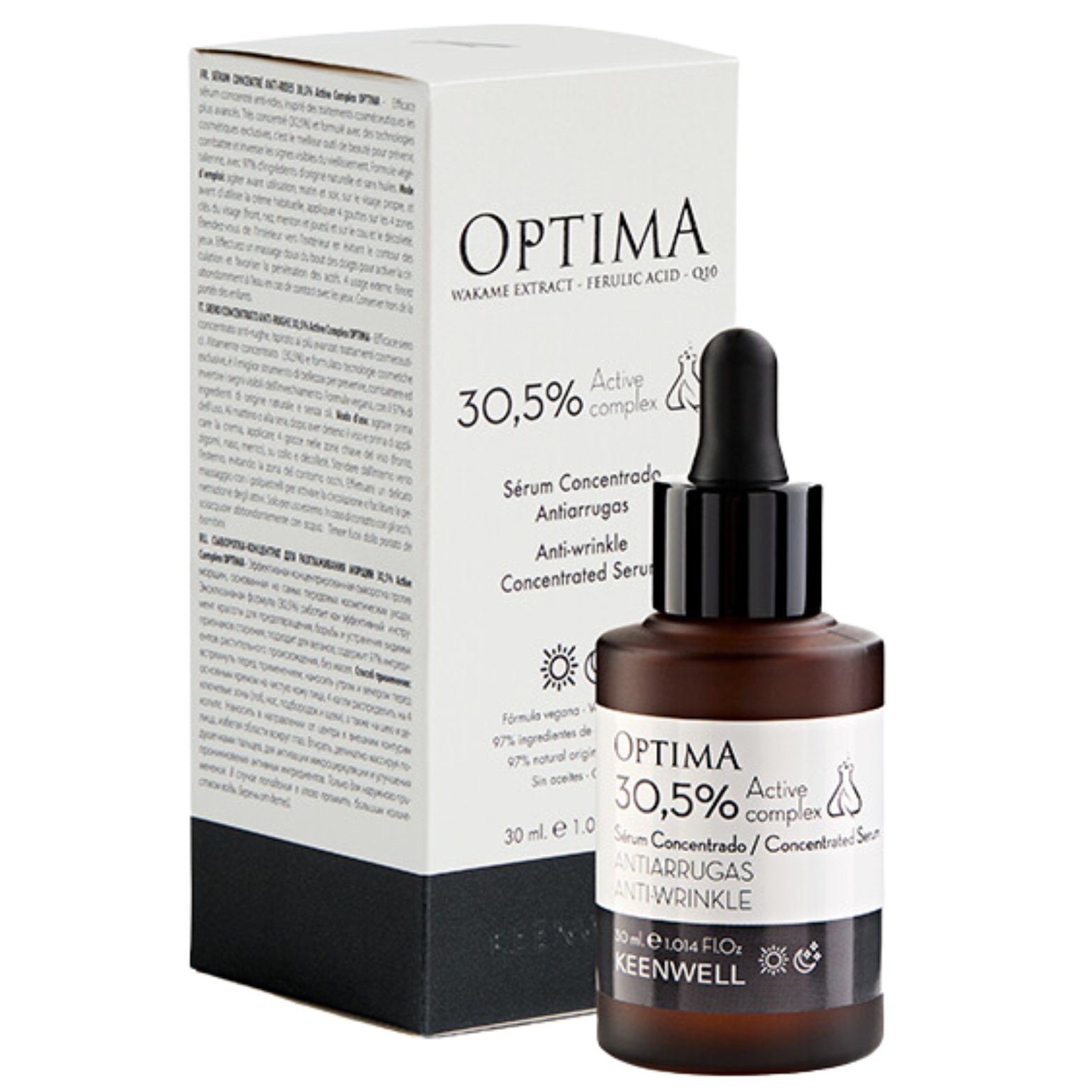 KEENWELL OPTIMA KONCENTRUOTAS SERUMAS 30,50%, 30 ML