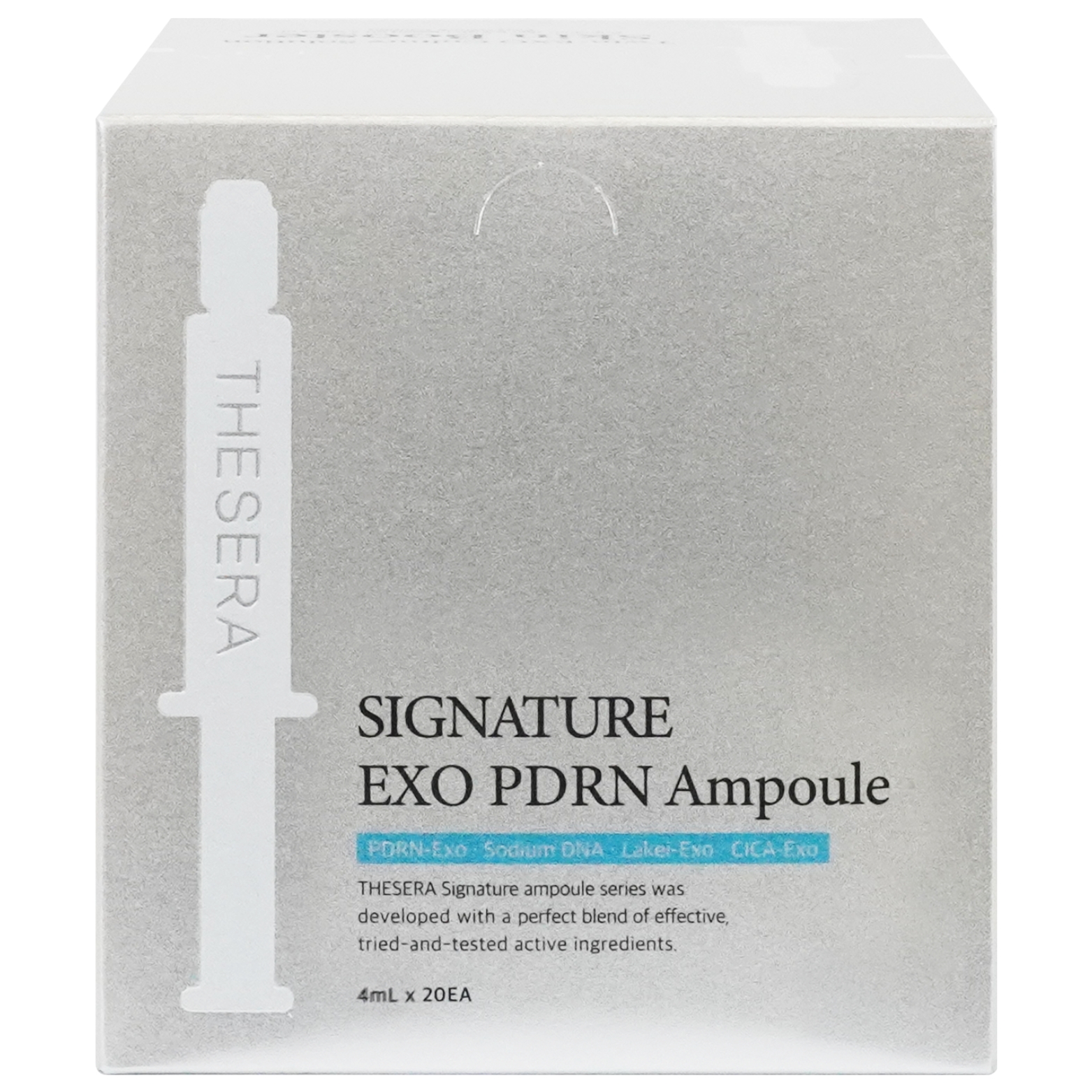 THESERA SIGNATURE EXO PDRN ODĄ ATKURIANČIOS EGZOSOMŲ AMPULĖS, 20x4 ML - Image 2