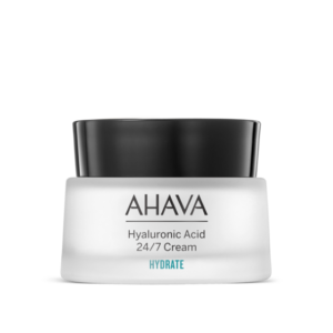 AHAVA HYDRATE 24/7 VEIDO KREMAS SU HIALURONO RŪGŠTIMI, 50 ML