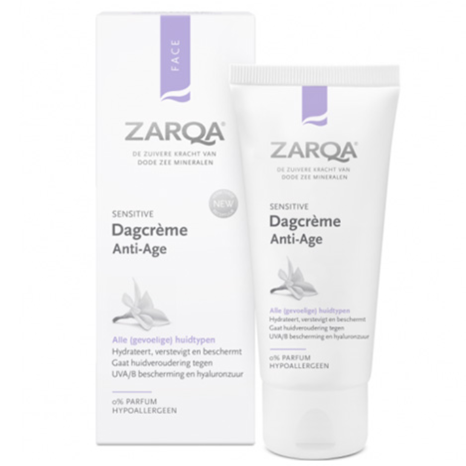 ZARQA DIENINIS VEIDO KREMAS, 50 ML